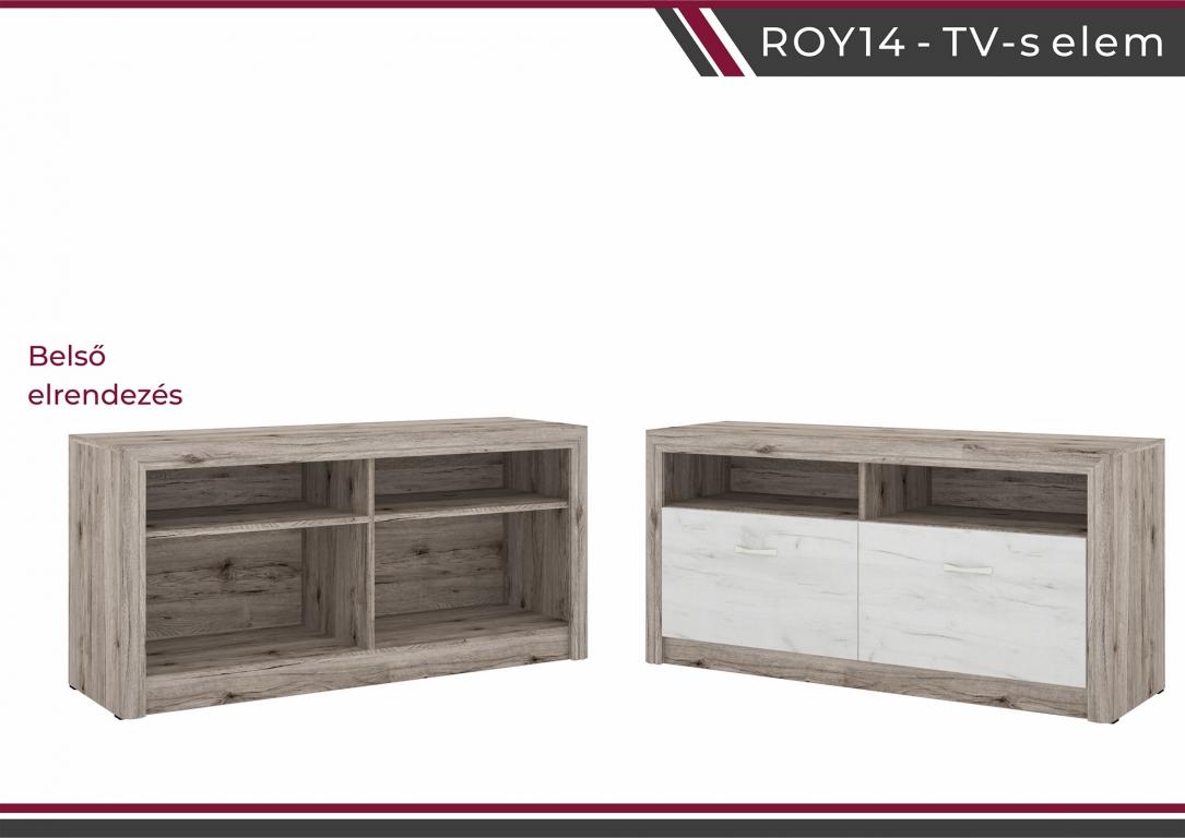 Royal 14-es TV-s elem - nappali bútorcsalád (DIV)