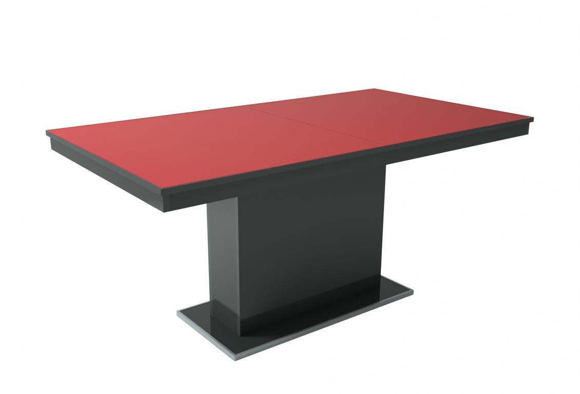 Magasfényű Flóra Plusz asztal 160x88 cm (DIV)