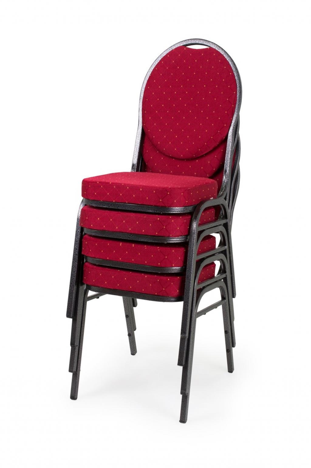 Bankett szék - piros színben (DIV)