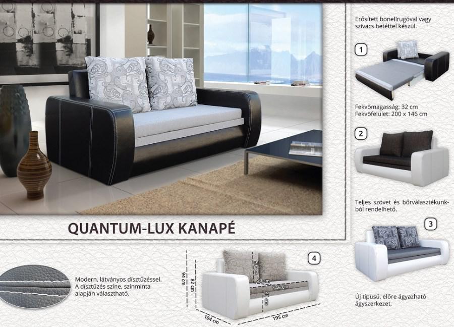 Quantum Lux kanapé (K)