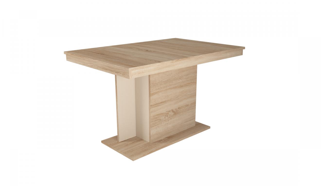 Debora asztal 120 x  80 (+40 cm) (DIV)