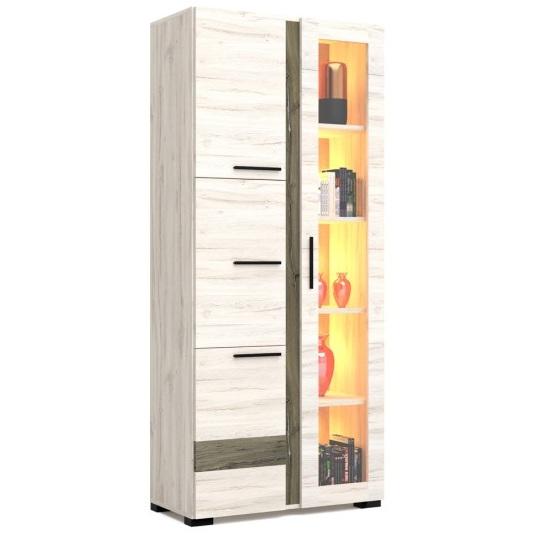 Texas 2-es 90 cm üveges elem - nappali bútorcsalád (DIV)