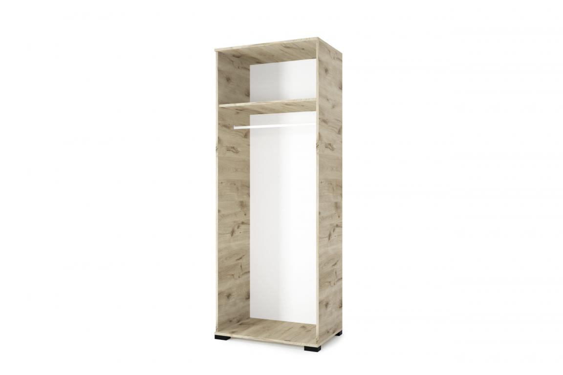 Galaxy G6 gardrób - zárt, tükrös elem  80 cm (DIV)