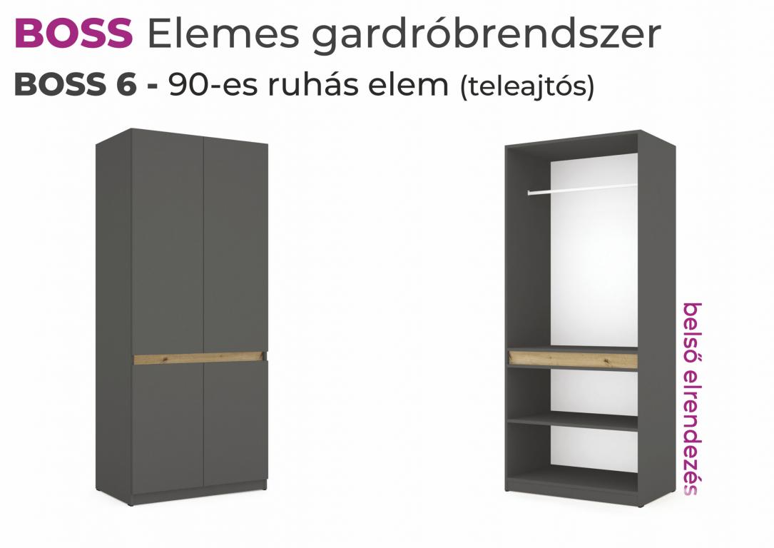 BOSS 6- ruhás elem 90 cm (DIV)