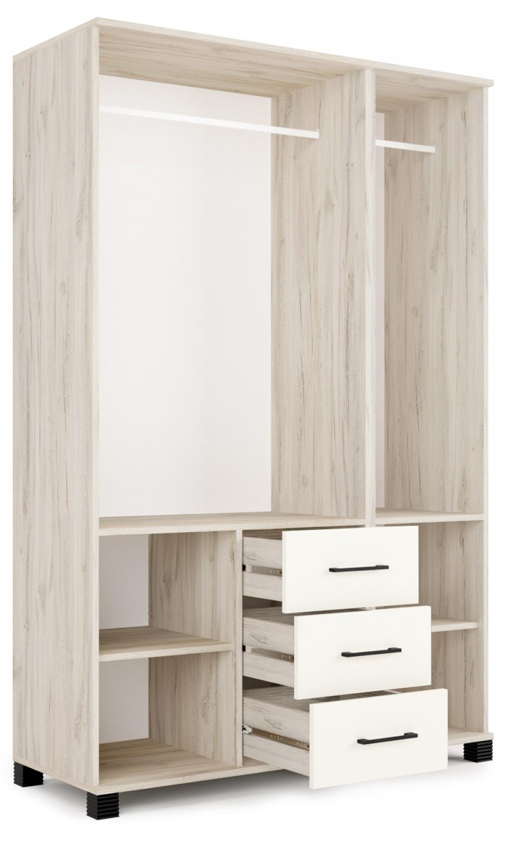 Nepál gardróbszekrény - 135 cm (DIV)