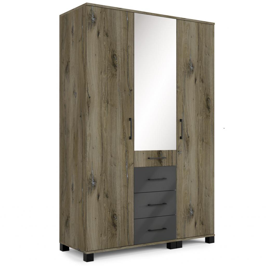 Nepál gardróbszekrény - 135 cm (DIV)