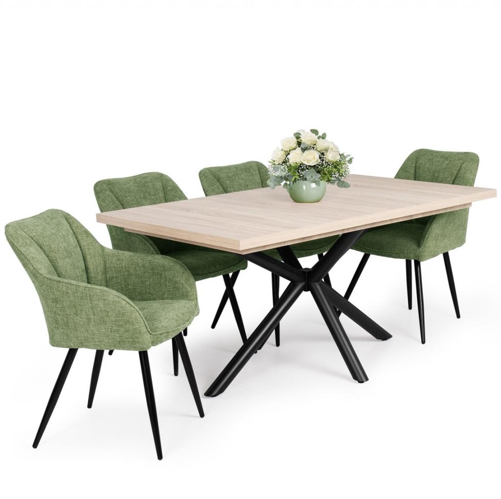 Fiesta étkezőgarnitúra Suzy asztallal - 4 személyes (DIV)