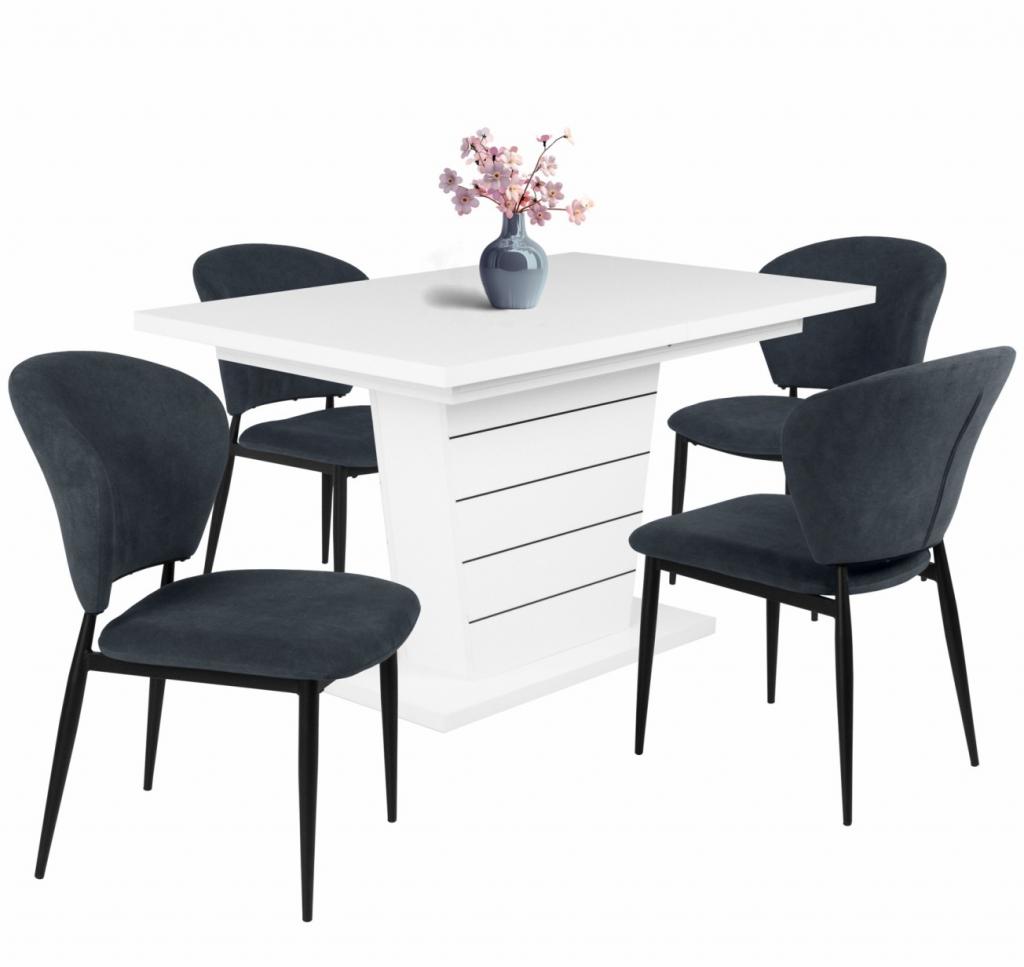 Anett étkezőgarnitúra Fanni asztallal - 4 személyes (DIV)