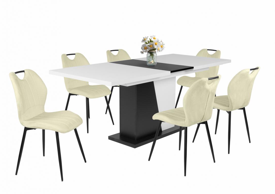 Kinga étkezőgarnitúra Norton asztallal - 6 személyes (DIV)