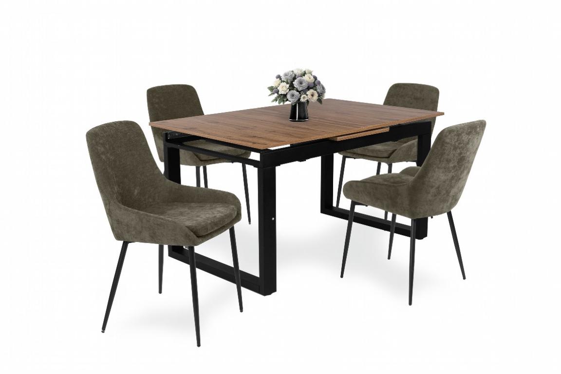 Maxim étkezőgarnitúra Kornél asztallal - 4 személyes (DIV)