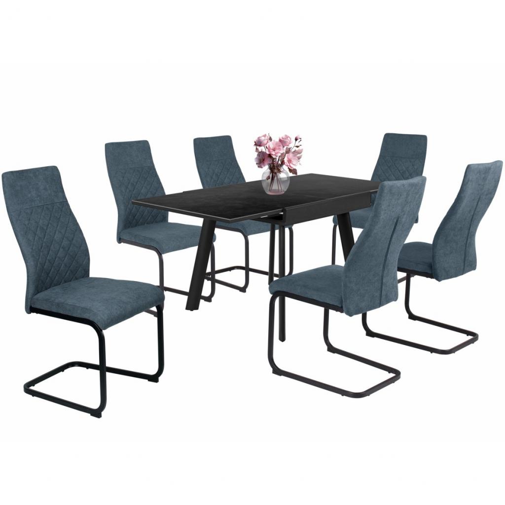 Teo étkezőgarnitúra Diaz asztallal - 6 személyes (DIV)