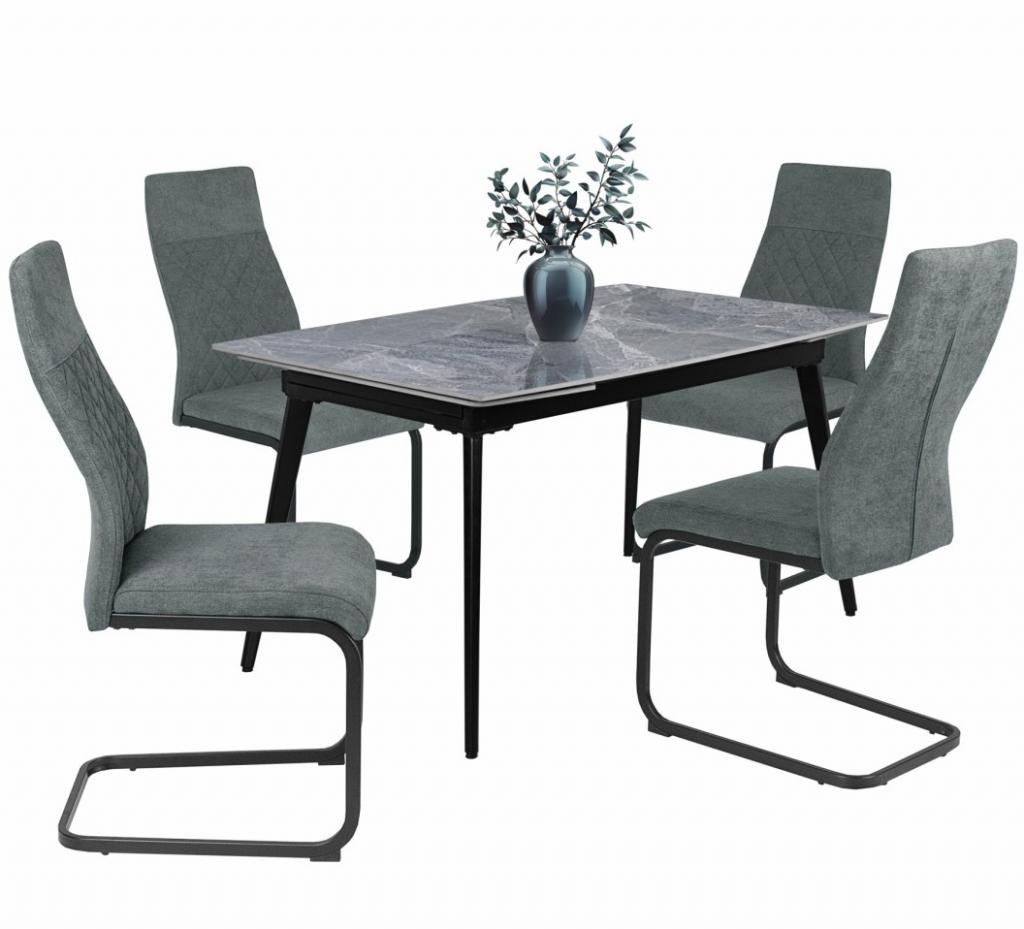 Teo étkezőgarnitúra Rebeka asztallal - 4 személyes (DIV)