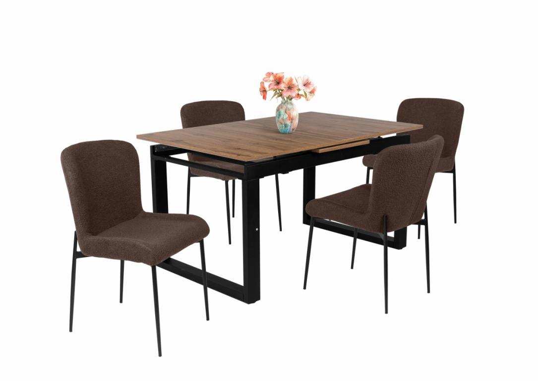 Blanka étkezőgarnitúra Kornél asztallal - 4 személyes (DIV)