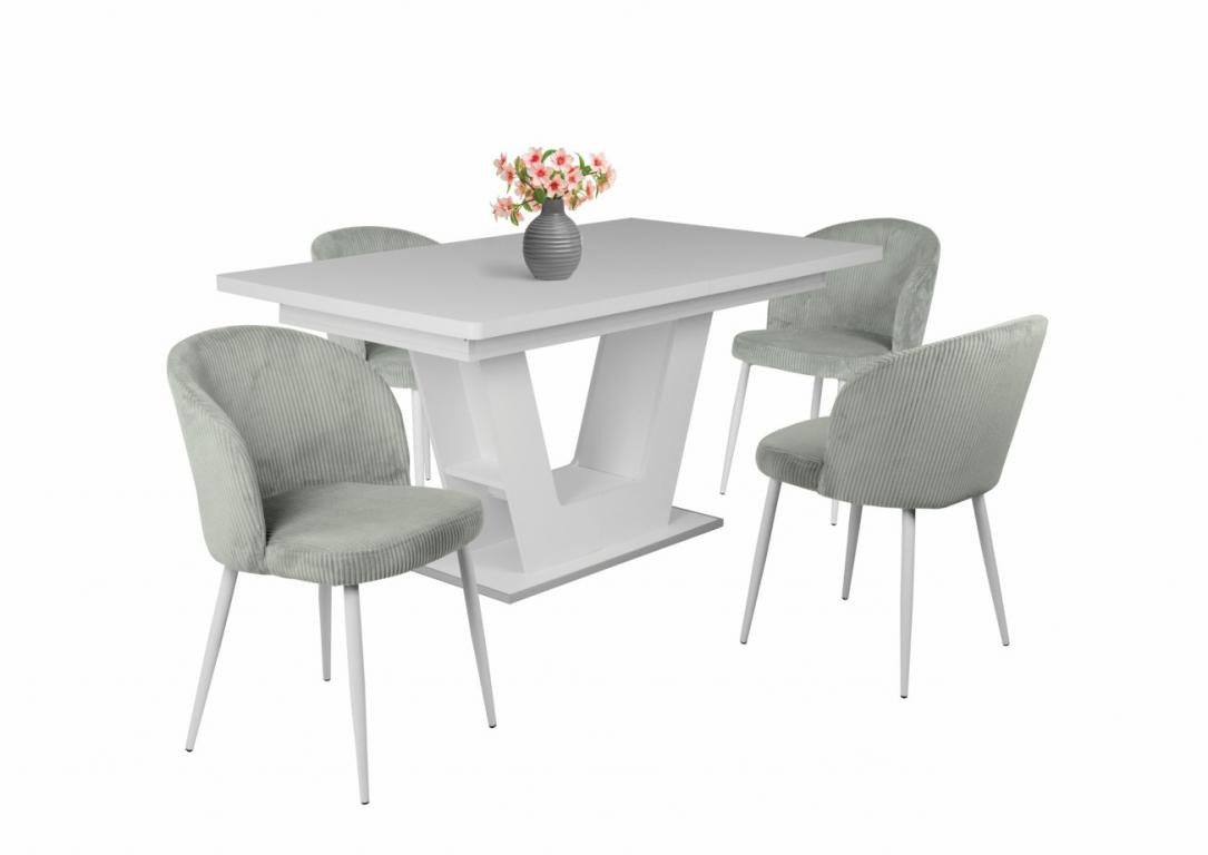 Olaf étkezőgarnitúra Prága asztallal - 4 személyes (DIV)