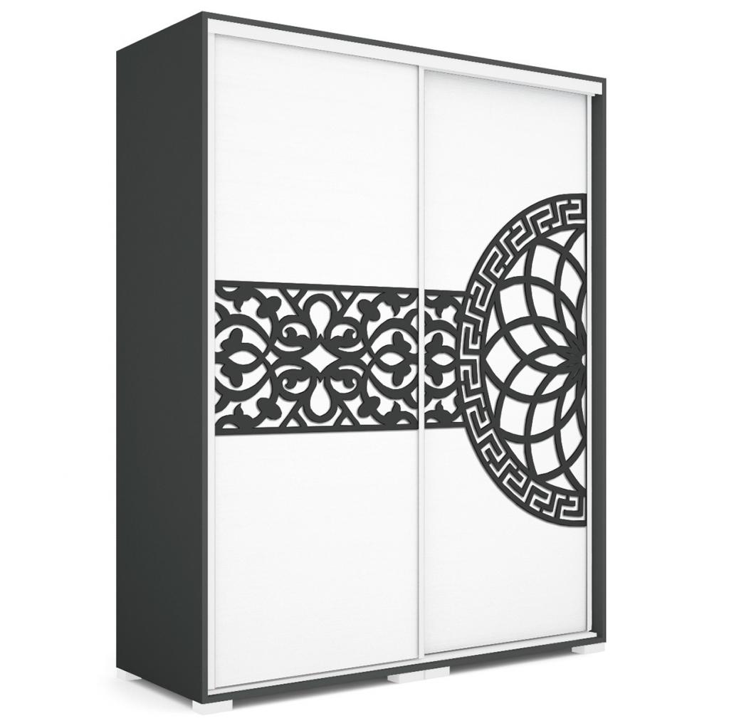 Lotus tolóajtós gardróbszekrény - 160 cm széles (DIV)