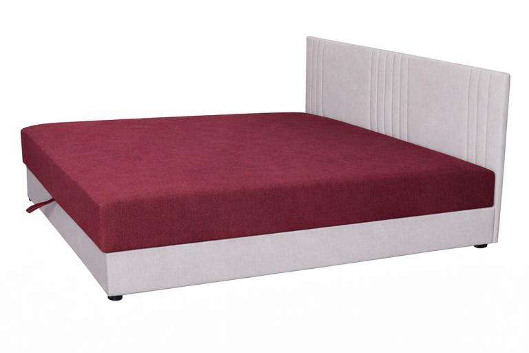 Kriszta I. franciaágy erősített rugós 160 x 200 vagy 140 x 200 (J)