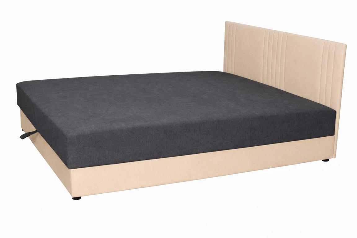 Kriszta I. franciaágy erősített rugós 180 x 200 (J)