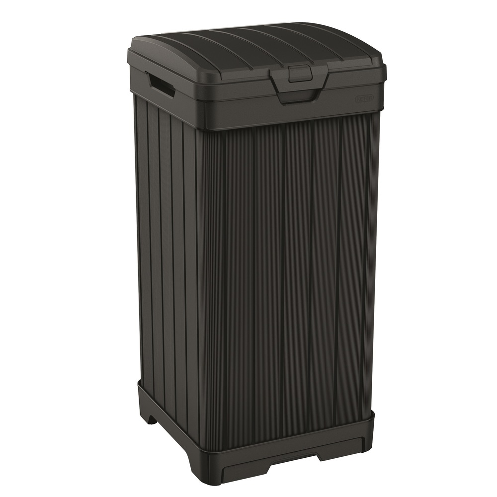 KETER BALTIMORE kültéri hulladéktároló,  fekete - 125 L (Méret: 41 x 41) (RP)