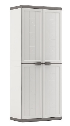 KETER JOLLY HIGH műanyag szekrény - fehér - 166 cm (Méret: 68 x 39 x 166) (RP)