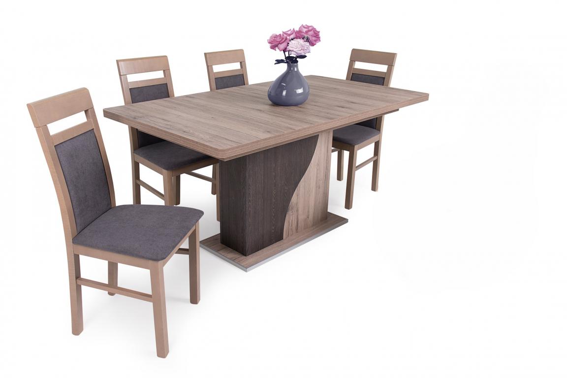 Léna étkezőgarnitúra Aliz asztallal, 4 személyes (DIV)