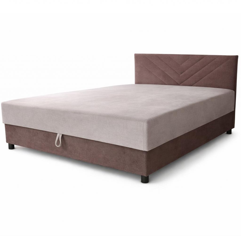 Kriszta II. franciaágy erősített rugós, vastagabb rugózattal 180 x 200 (J)