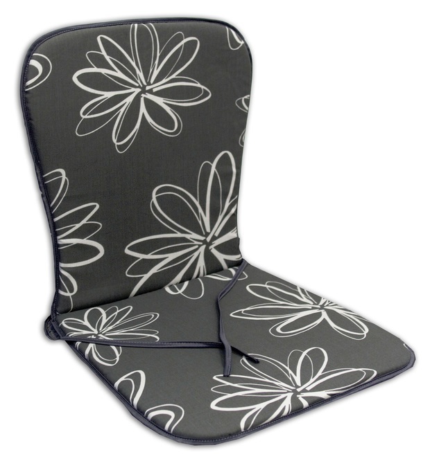 SUN GARDEN SAMOA ülőpárna alacsony támlás székekhez - virágmintás (30200-700) () (RP)