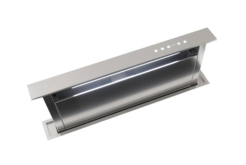 SIRIUS - Páraelszívó S-DD2 EM 86 LED inox (MK)