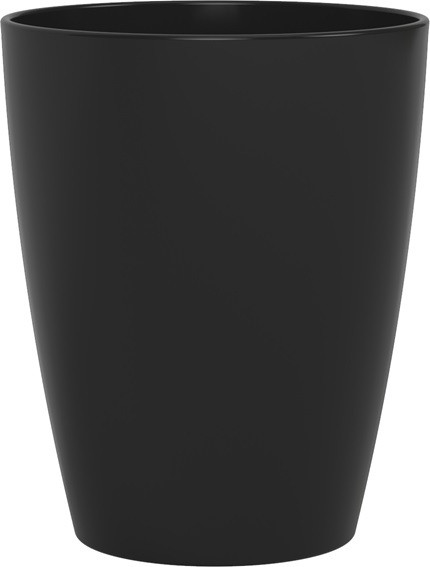 ROTHO Caruba műanyag pohár, 0,25 literes, fekete (RP)