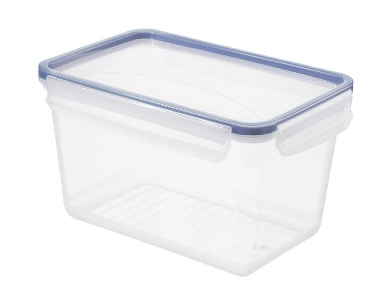ROTHO Clic & Lock 3 literes élelmiszertartó doboz - átlátszó/kék (RP)