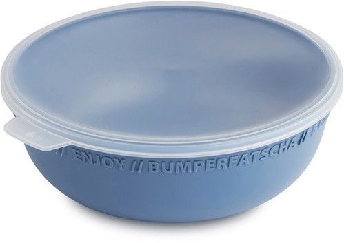 ROTHO TRESA 1,02 literes műanyag élelmiszertartó doboz fedéllel - kék (RP)