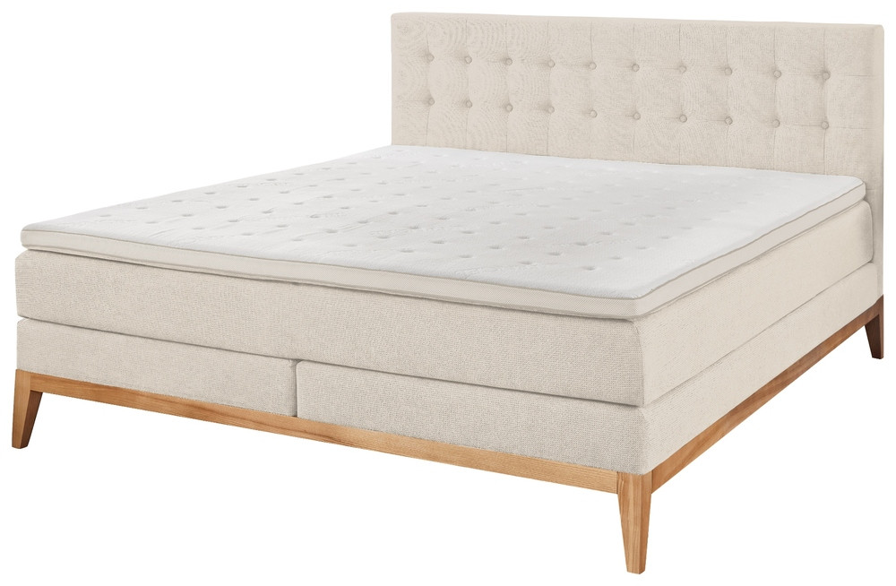 Sun garden boxspring Westwood BX2290 kontinentális franciaágy, 180 x 200 cm, bézs (RP)