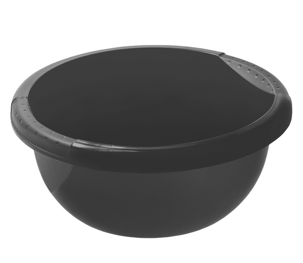 ROTHO Eco fürdőszobai mosogató tál, 6 L - fekete (RP)