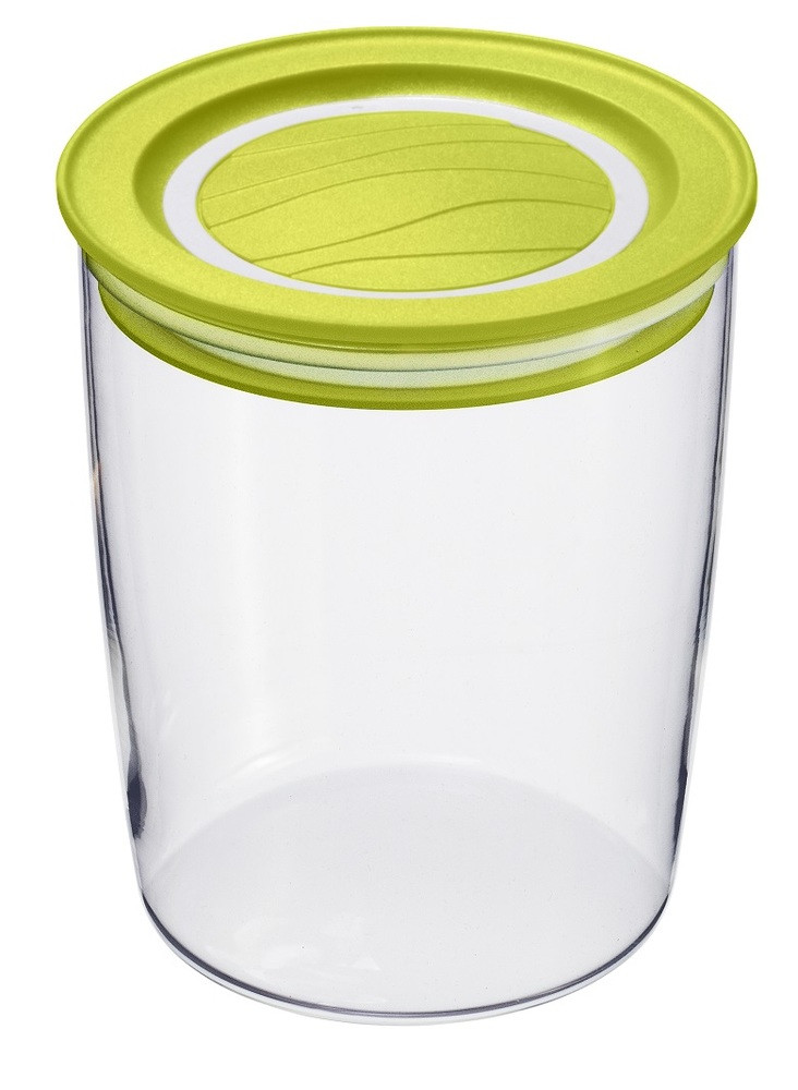 ROTHO Cristallo 0,7 L műanyag ételtartó doboz - zöld (RP)