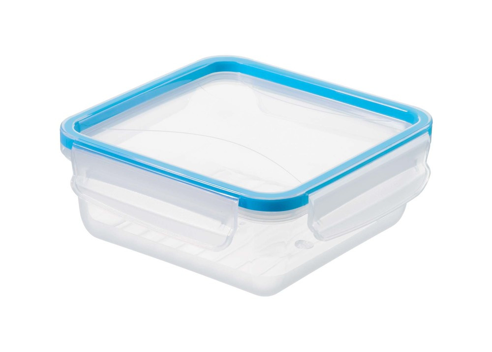 ROTHO Clic & Lock műanyag ételtartó doboz 0,8 L - kék (RP)