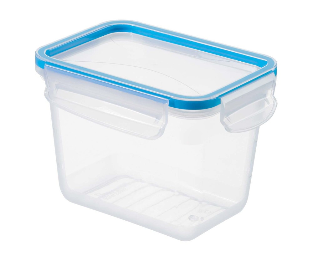 ROTHO Clic & Lock műanyag ételtartó doboz 1 L - kék (RP)