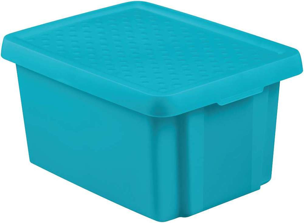 CURVER Essentials 45  L műanyag tároló doboz - kék (RP)