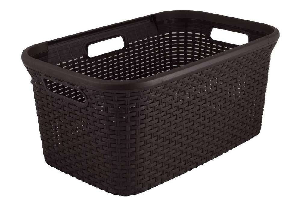 Curver Rattan style szennyeskosár 45L - barna (RP)