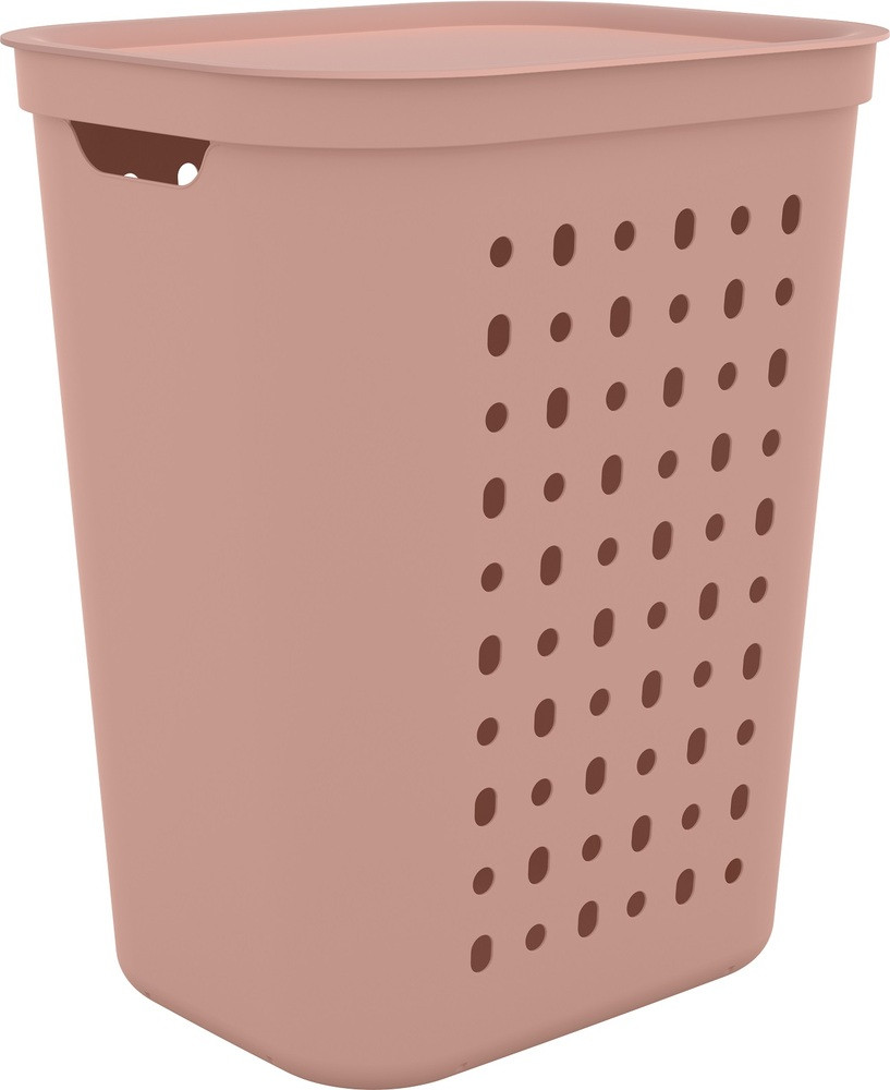 ROTHO Jona műanyag szennyestartó 55 L - rózsaszín (RP)