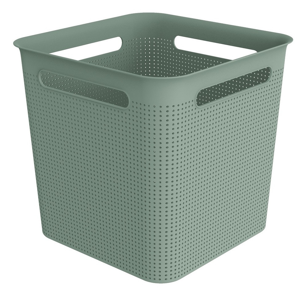 ROTHO Brisen műanyag tároló doboz 18 L - zöld (RP)