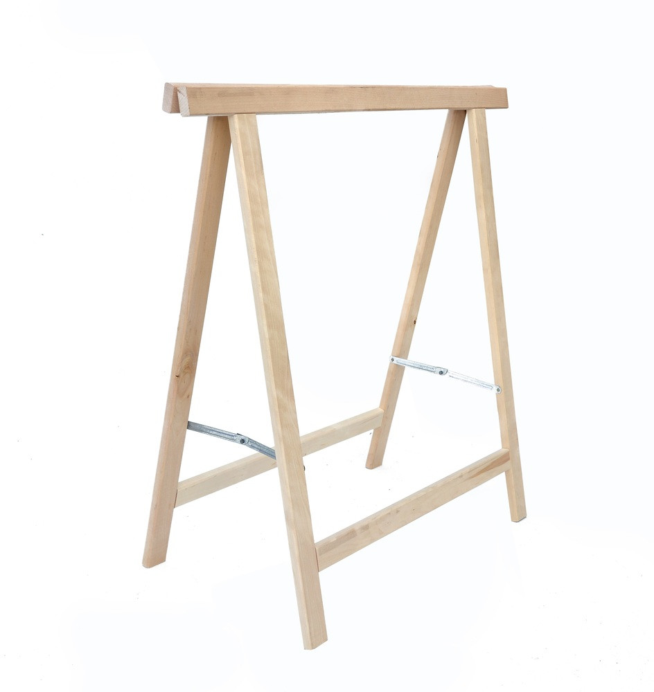 ROJAPLAST bükkfából készült asztalosbak barkácsoláshoz 75 x 75 x 4 cm (RP)