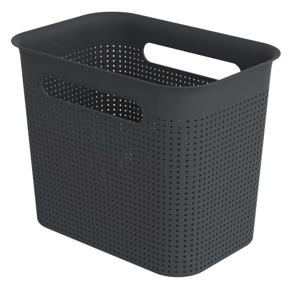 ROTHO Brisen műanyag tároló doboz  7 L - fekete (RP)
