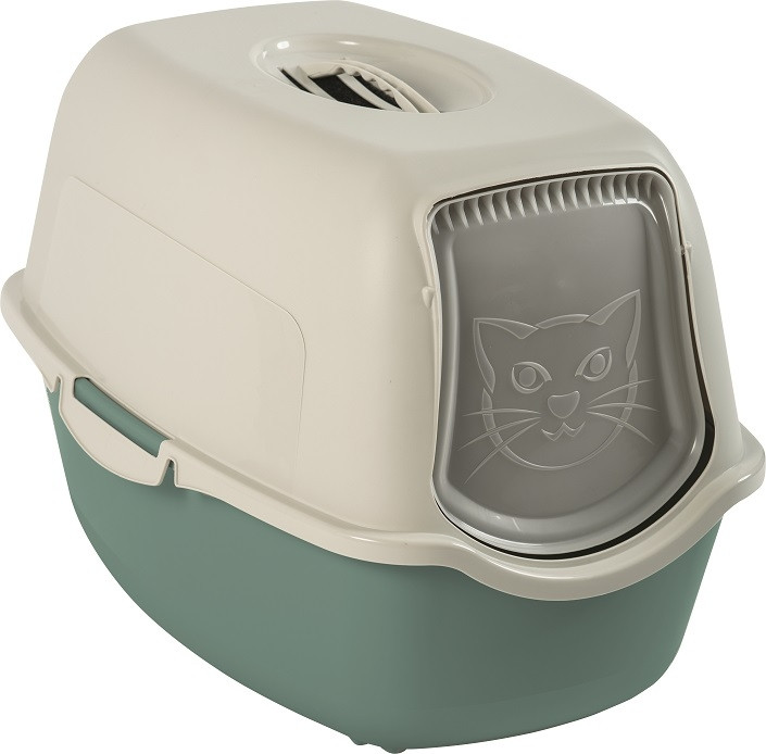 ROTHO Eco bailey műanyag macska WC - zöld (RP)