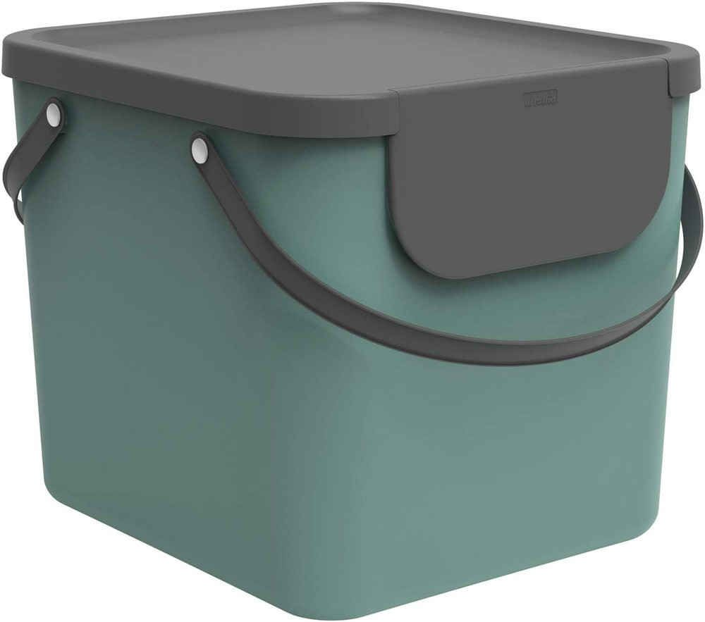 ROTHO  Albula műanyag tároló doboz 40 L - zöld (RP)