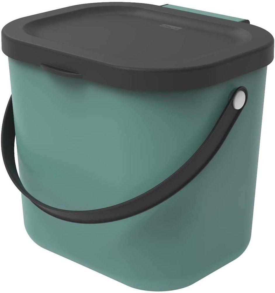 ROTHO albula műanyag tároló doboz 6 L - zöld (RP)