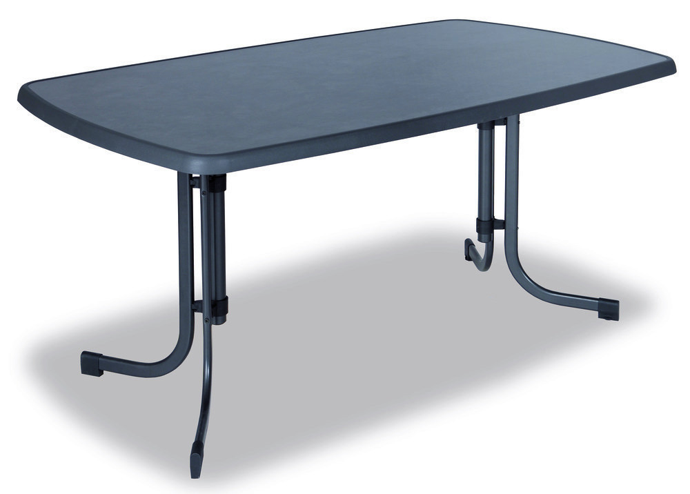 DAJAR PIZARRA 150x90cm  összecsukható fém kerti asztal (RP)