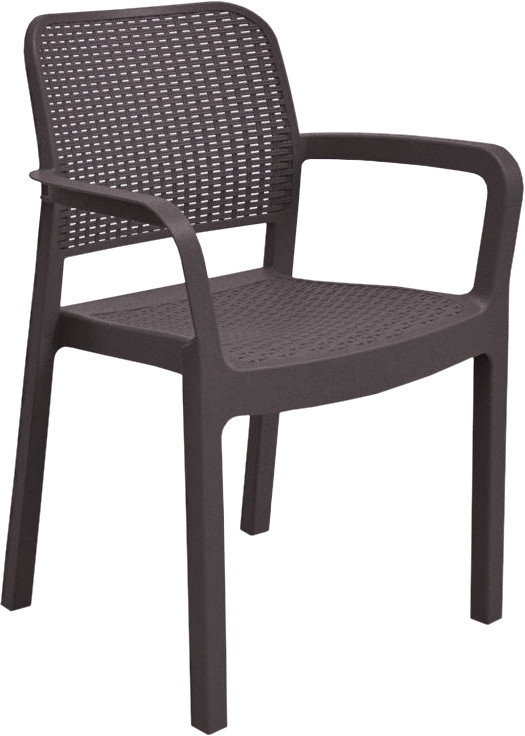 KETER Samanna műanyag kerti szék - barna (RP)