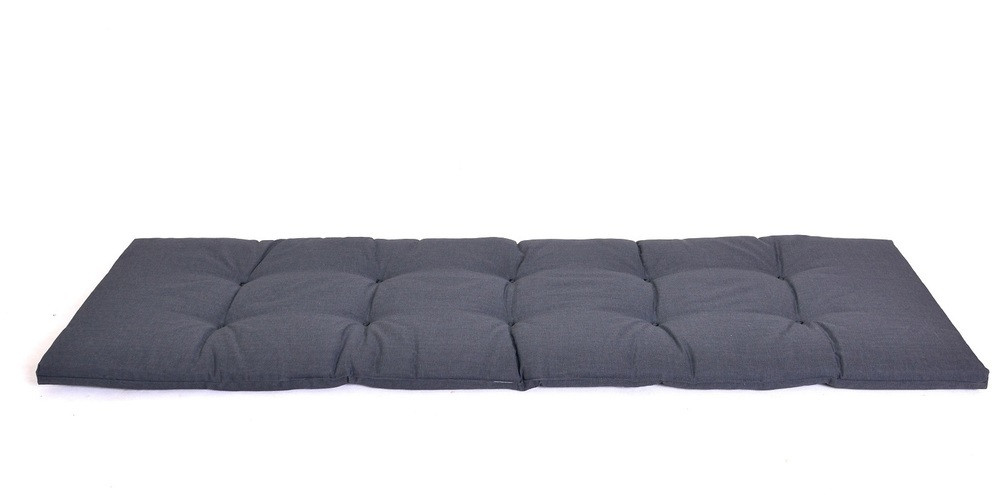 Rojaplast ülőpárna kültéri-beltéri padra 152x45 cm - sötétszürke (RP)