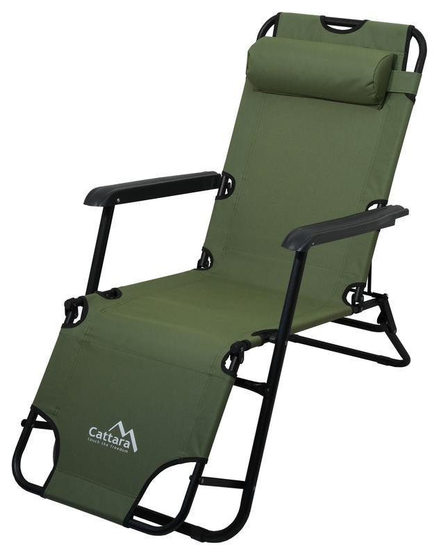 Összecsukható nyugágy/szék COMFORT zöld (RP)