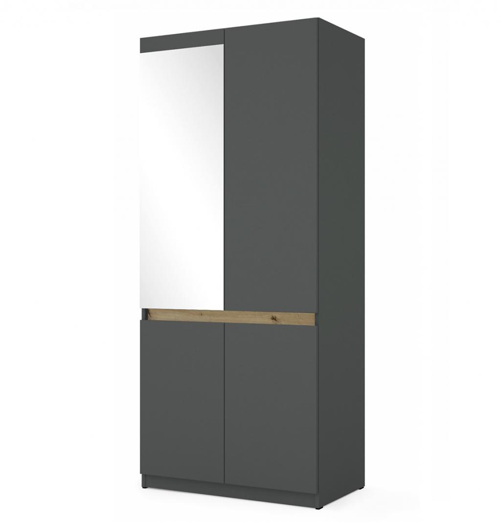 BOSS 12 - ruhás elem - bal oldalt fent tükörrel - 90 cm (DIV)
