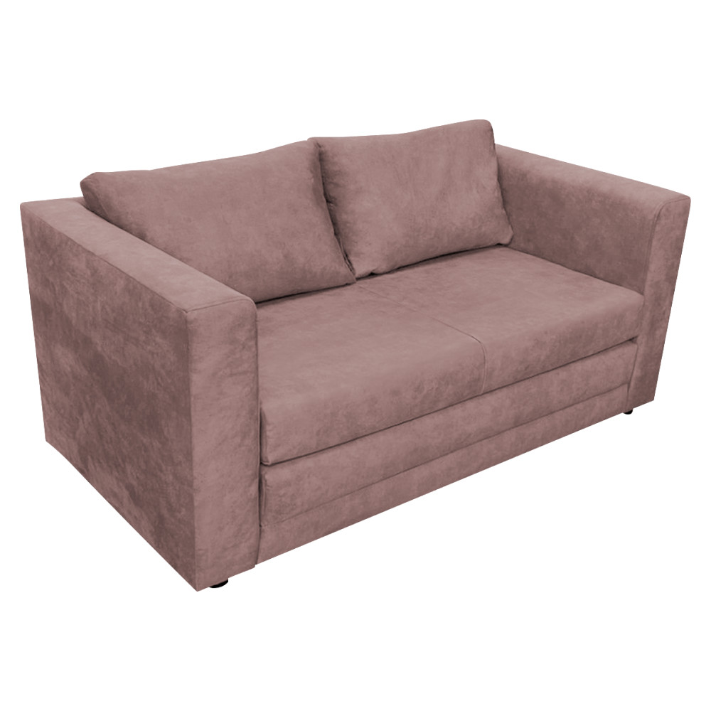 Kihúzható kanapé, rózsaszín, BEJA (RP)